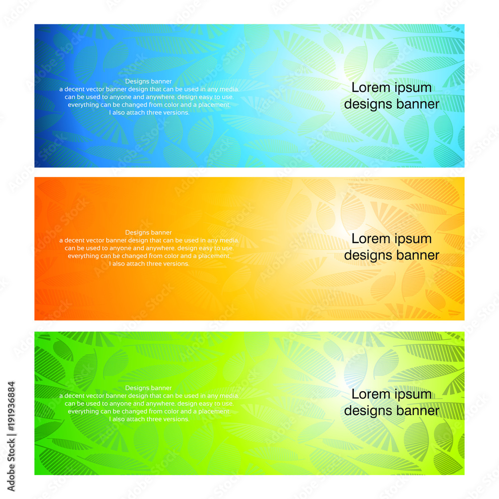 Fototapeta premium banner - background template 