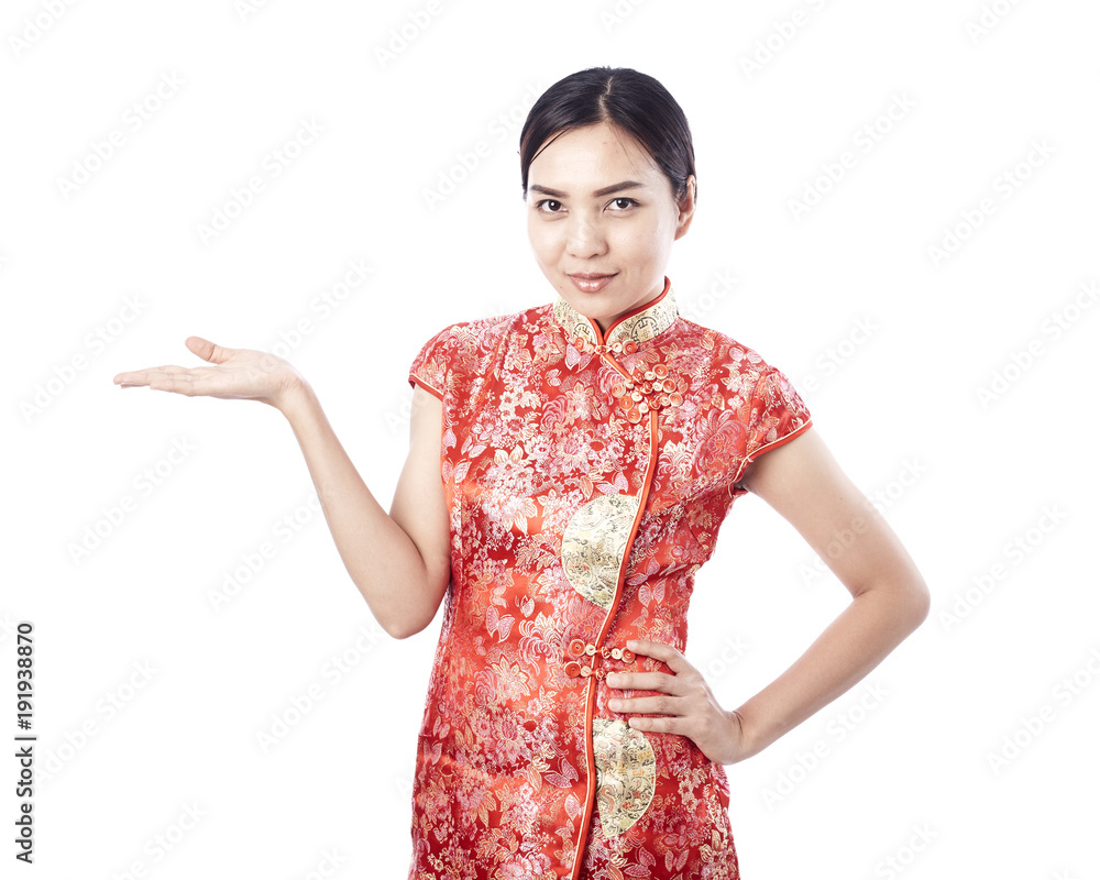 Chinese new year Asian girl Chinese new year Asian girl