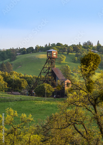 Photography Kennedy Gold Mine, off in the hills