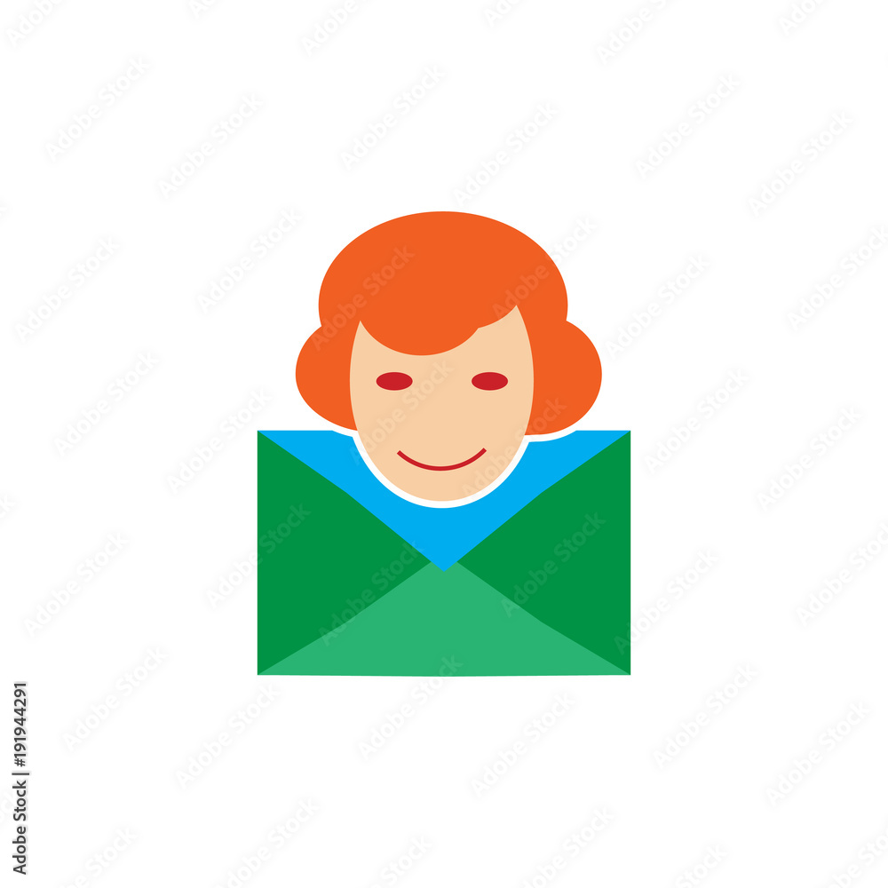 Mother Mail Logo icon Design Mother Mail Logo icon Design