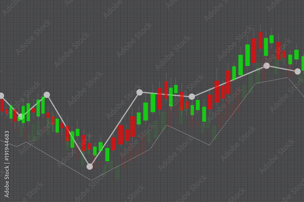 Data analyzing Business candle stick chart of Display stock market investment trading , Business analyzing financial statistics Finance concept Data analyzing Business candle stick chart of Display stock market investment trading , Business analyzing financial statistics Finance concept