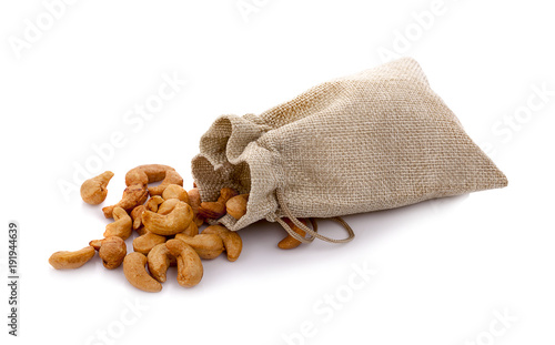 cashew nut isolated on white background