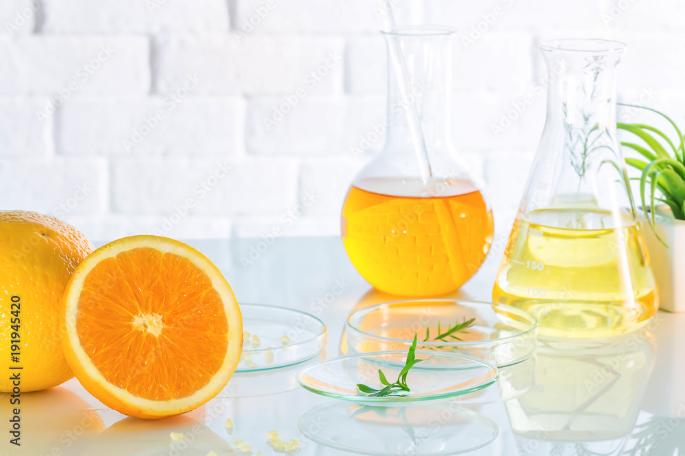Health and Beauty background Citrus essential, research and sample natural organic concept in vitamin c , beauty care aroma therapy. Health and Beauty background Citrus essential, research and sample natural organic concept in vitamin c , beauty care aroma therapy.