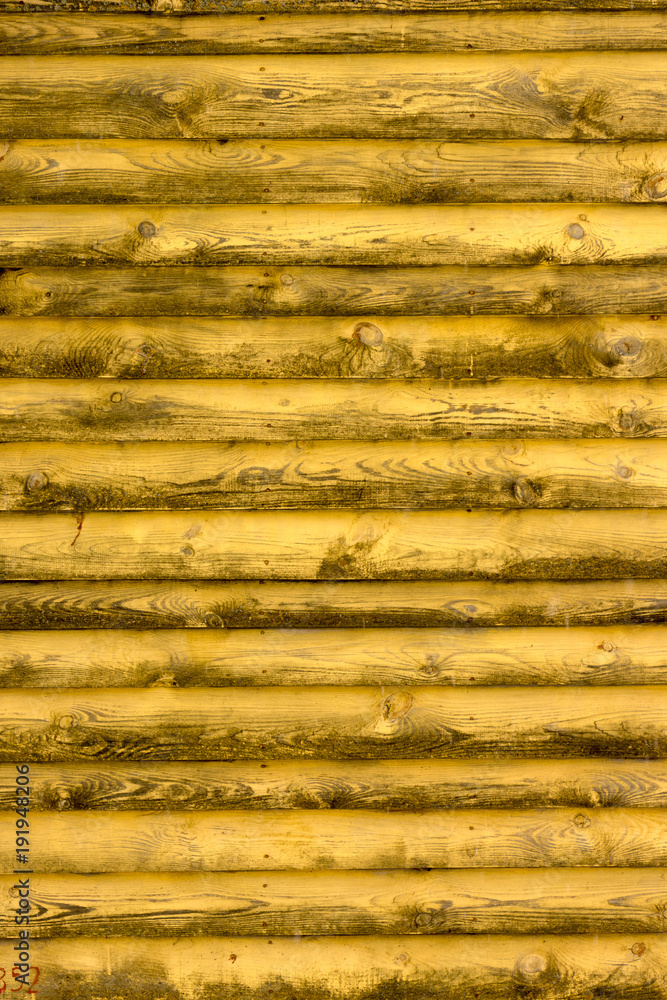 Fototapeta premium Brown wood plank wall texture background