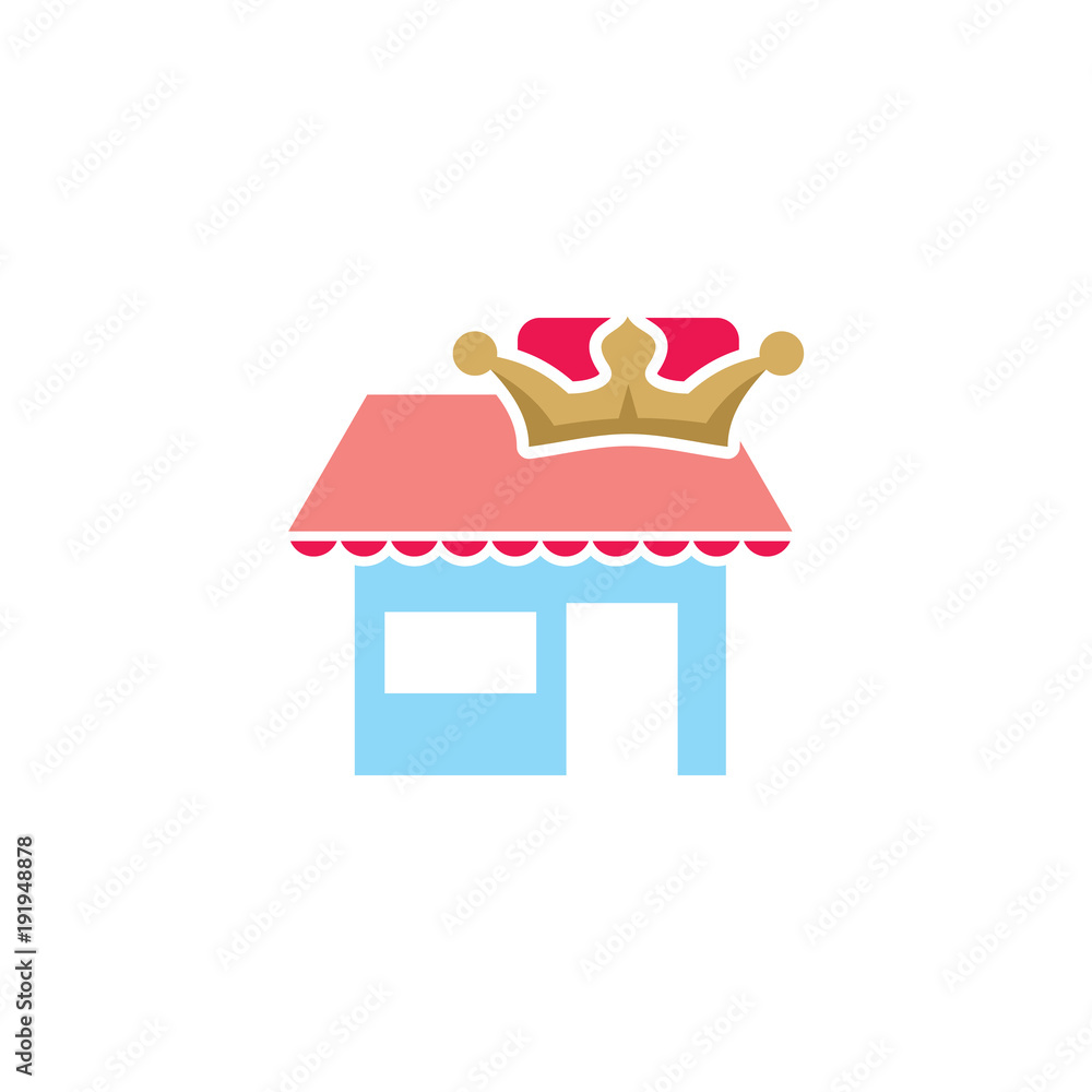 King Shop Logo Icon Design