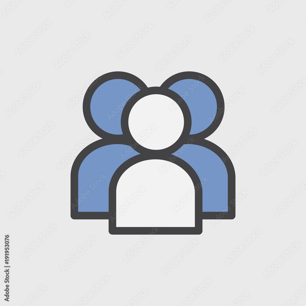 Illustration of user avatar icon Illustration of user avatar icon