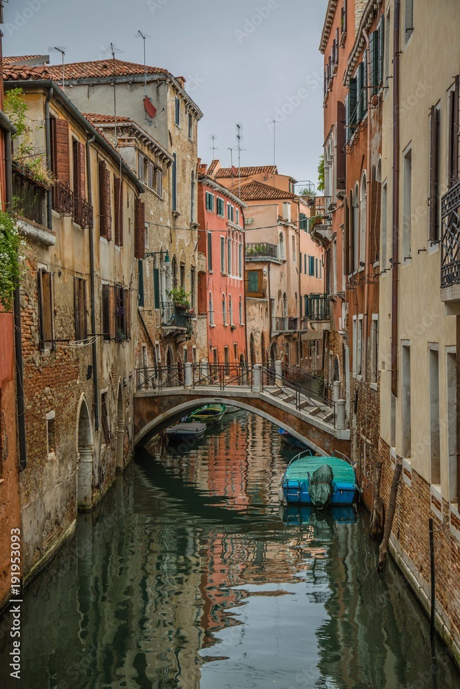 Venice Italy: Bridge over the Canal