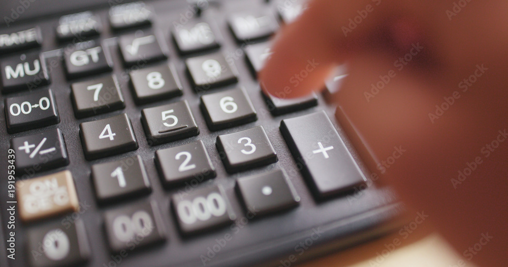 Counting on calculator Counting on calculator