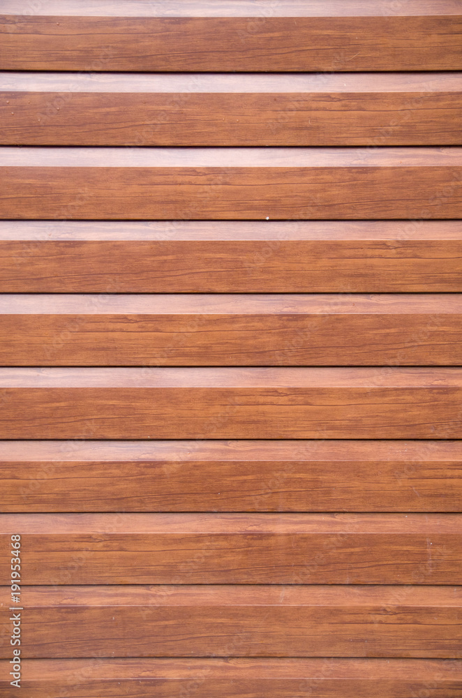 New decorative brown wall imitating wooden boards New decorative brown wall imitating wooden boards