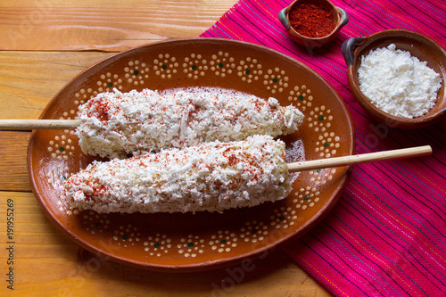 Mexican elote photo