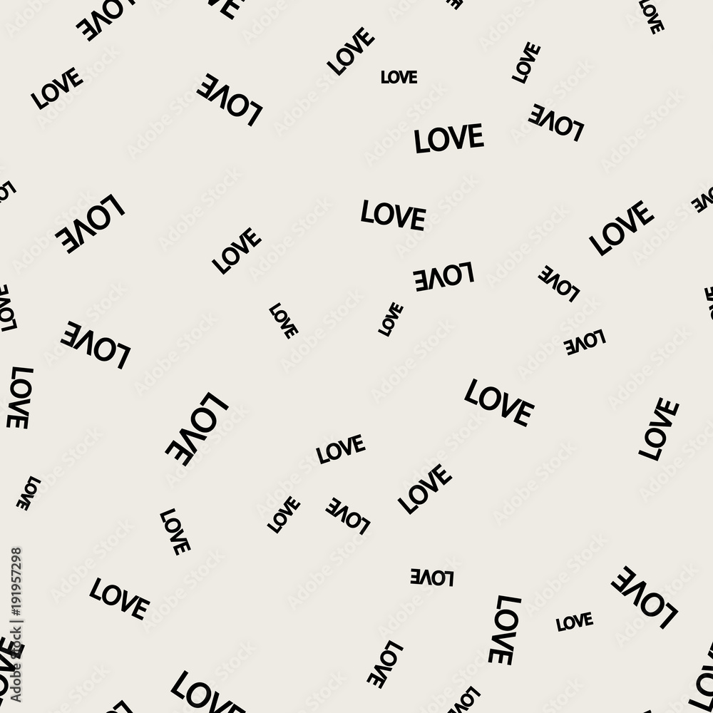 Seamless pattern background. Modern abstract and Classical antique concept. Geometric creative design stylish theme. Illustration vector. Black and white color. Love text for Valentines day shape Seamless pattern background. Modern abstract and Classical antique concept. Geometric creative design stylish theme. Illustration vector. Black and white color. Love text for Valentines day shape