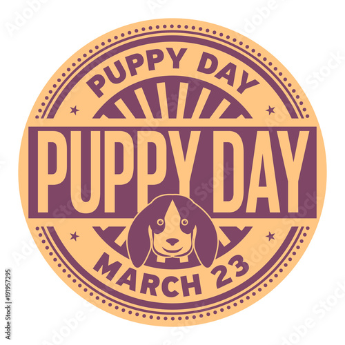 Puppy Day satmp