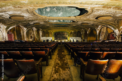 Derelict & Abandoned Variety Theater - Cleveland, Ohio photo