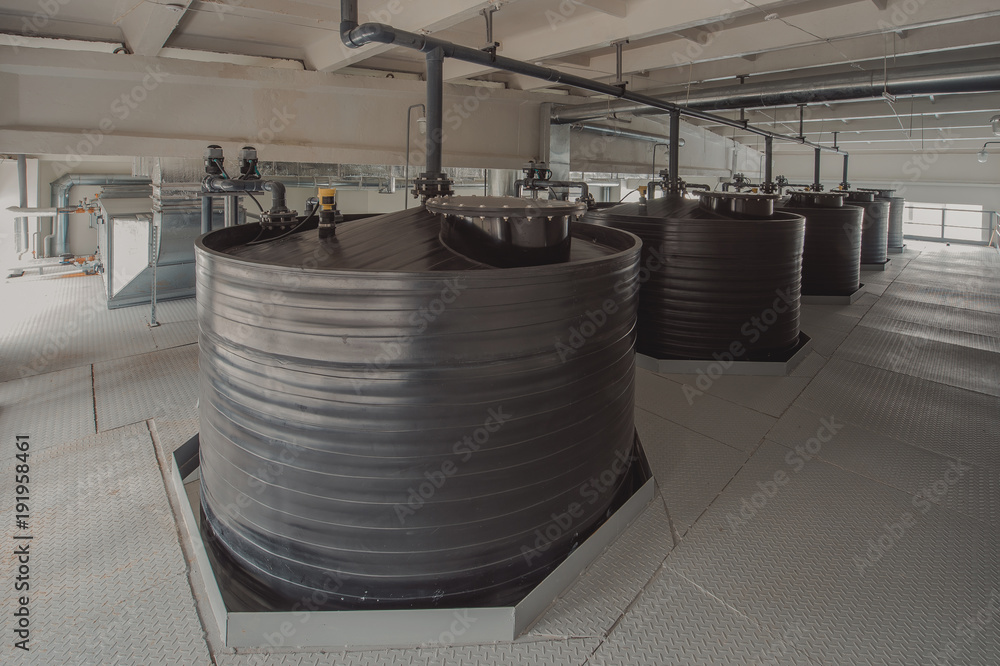 Modern urban water treatment system Modern urban water treatment system