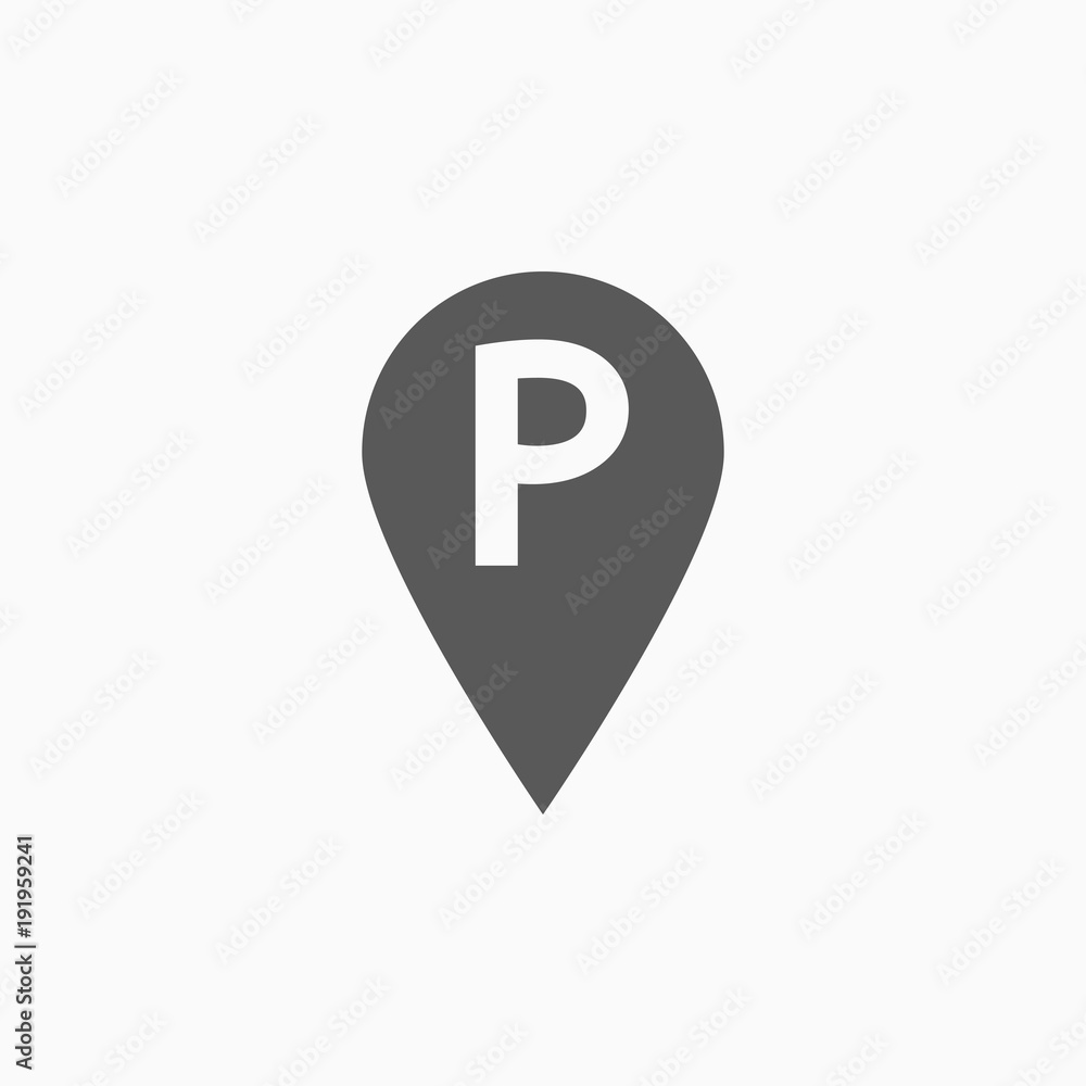 parking icon, pin parking vector parking icon, pin parking vector