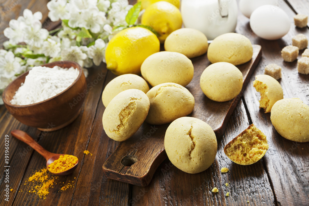 Homemade lemon cookies Homemade lemon cookies