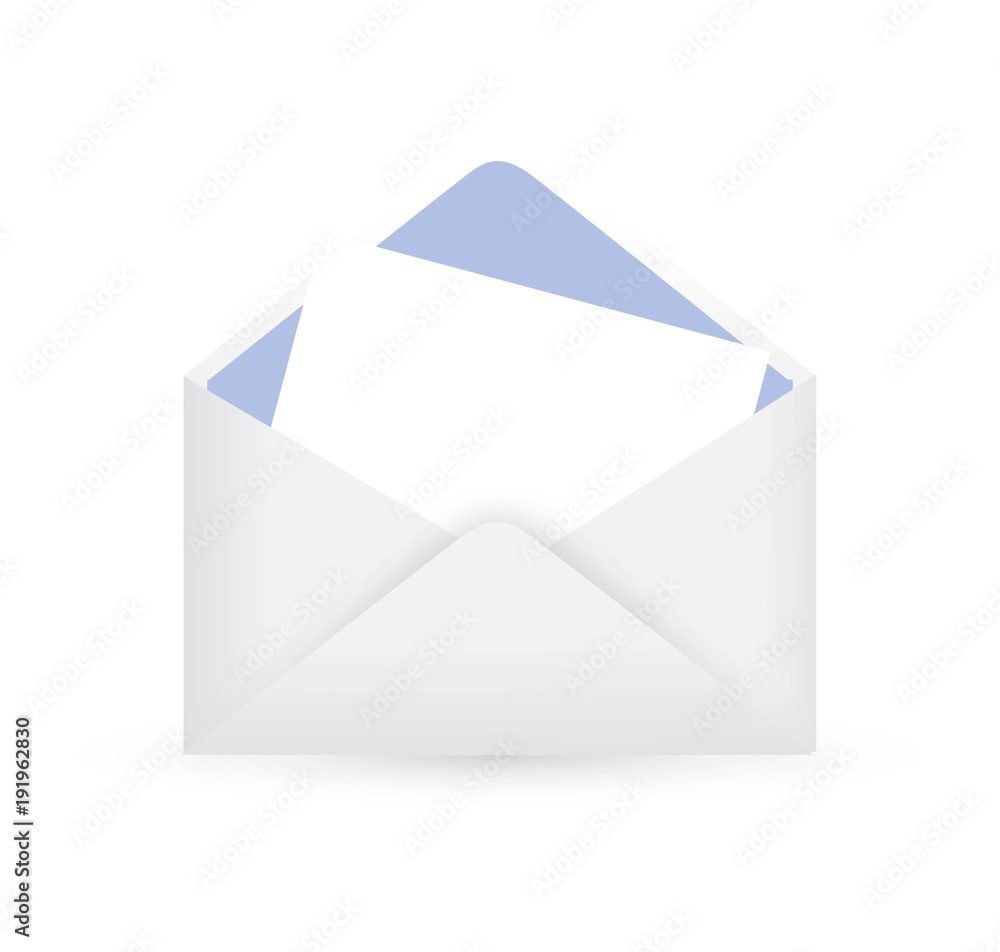 Envelope and letter vector illustration Envelope and letter vector illustration
