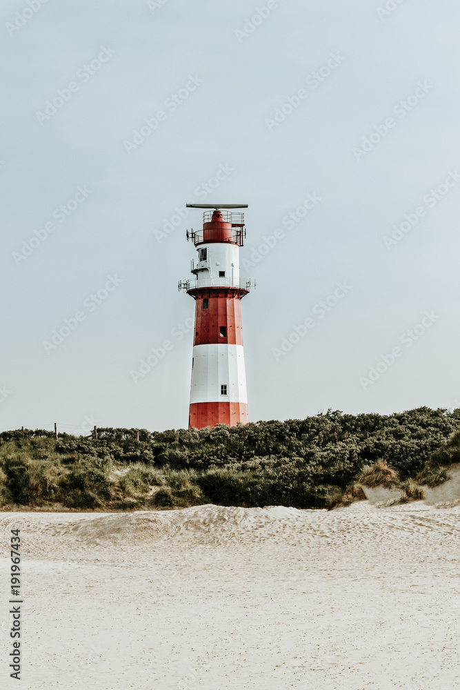 Lighthouse on the island of Borkum