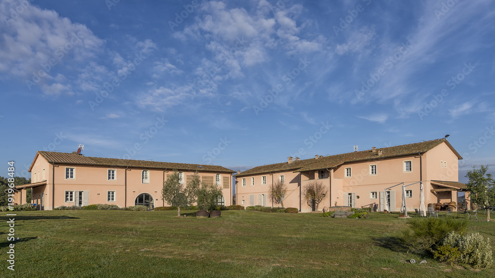 Beautiful resort in the Tuscan countryside, Pontedera, Pisa, Tuscany, Italy Beautiful resort in the Tuscan countryside, Pontedera, Pisa, Tuscany, Italy