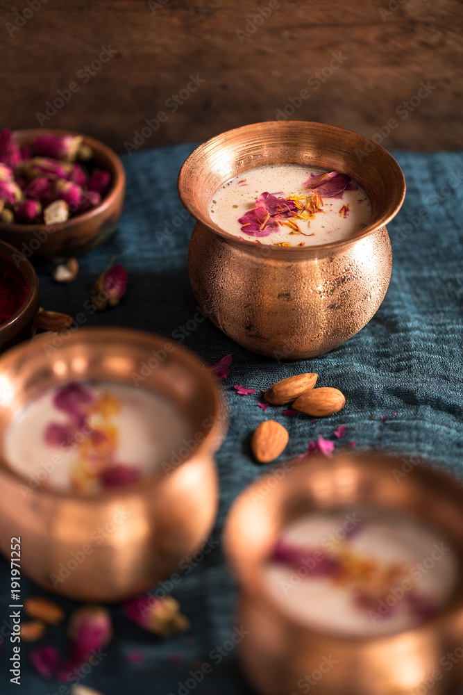 Thandai, Boisson Indienne pour la fête de Holi ou pour la Fête de Diwali