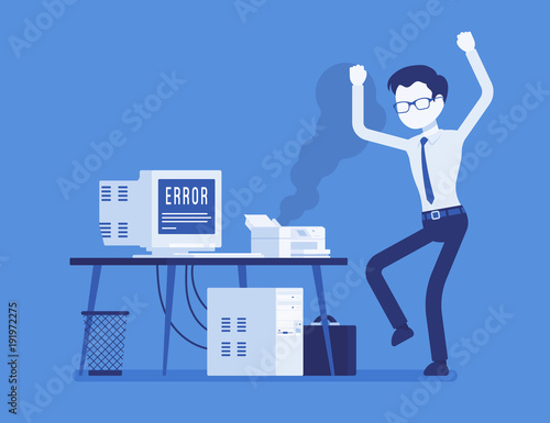 Office printer error
