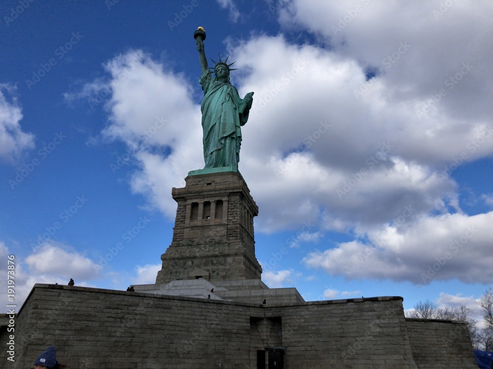アメリカ　ニューヨーク  自由の女神