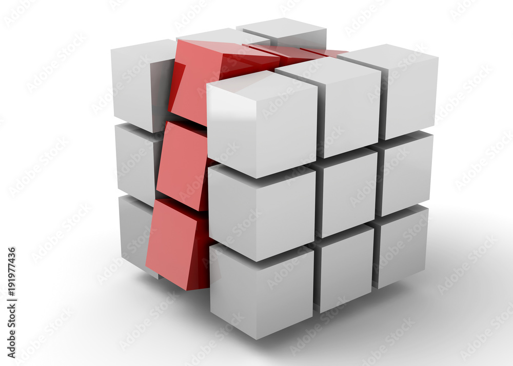 Cube - 3D Cube - 3D