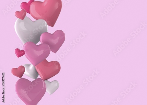 Love Background - 3D