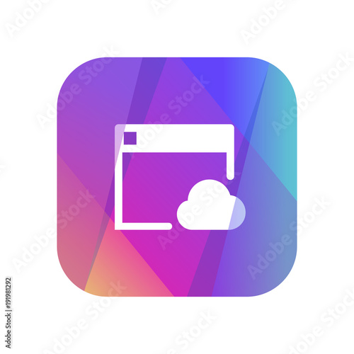 Multi-Color App Button