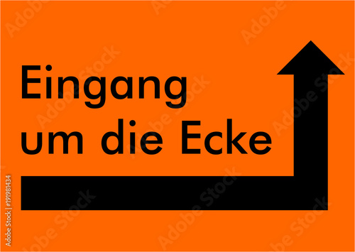 Фотография Eingang um die Ecke (Entrance around the corner)