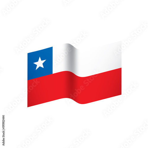 Free Download Chile flag, vector illustration - GFXLoad
