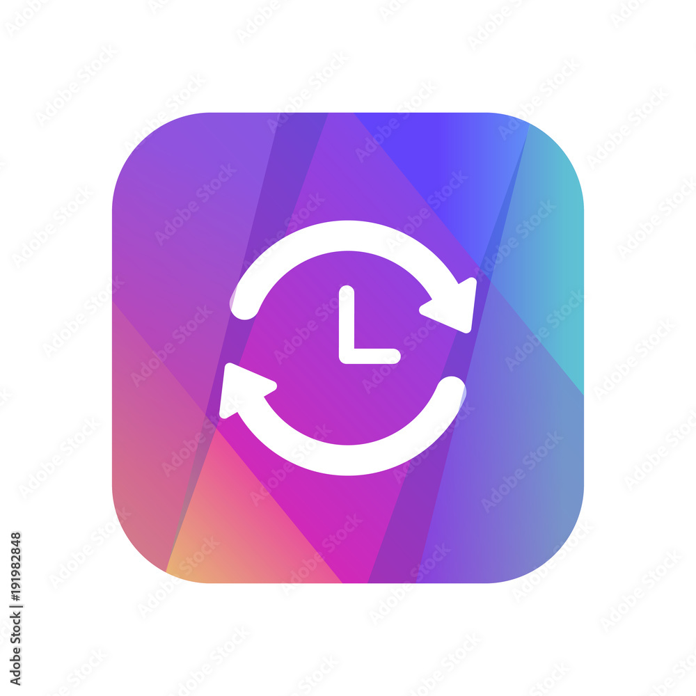 Multi-Color App Button