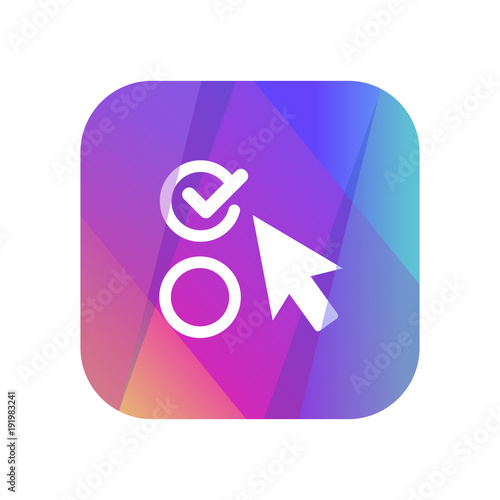 Multi-Color App Button