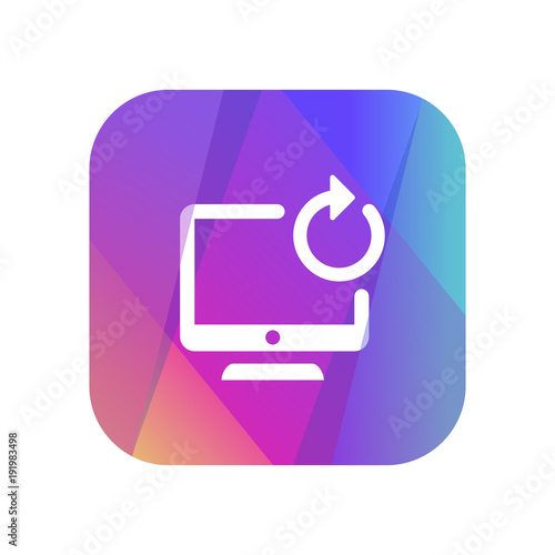 Multi-Color App Button