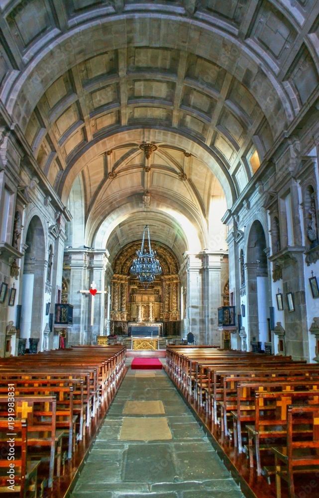 Interior da igreja dos Loios