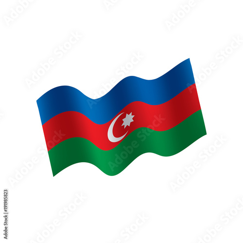 Free Download Azerbaijan flag, vector illustration - GFXLoad