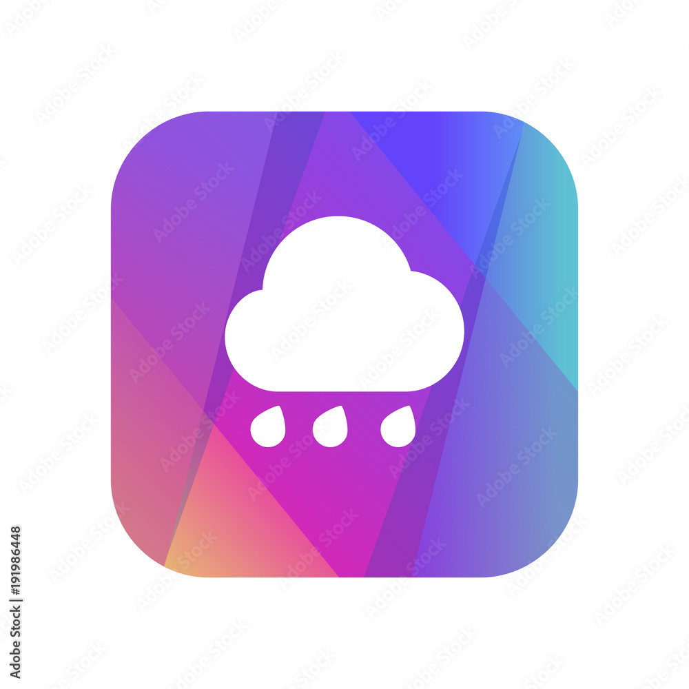 Multi-Color App Button Multi-Color App Button