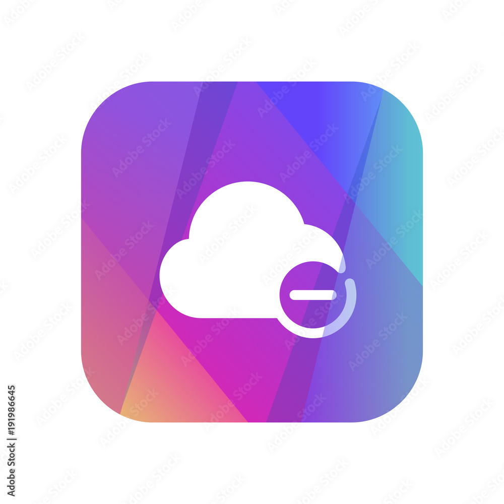 Multi-Color App Button Multi-Color App Button