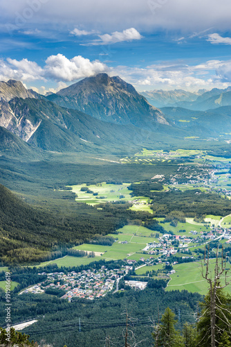 Simmering mountain in Austria photo