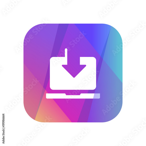 Multi-Color App Button