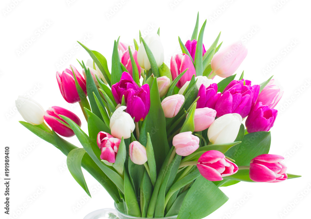 Fototapeta premium Bouquet of tulips flowers