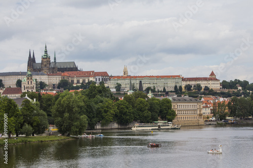 View of the Old Town of Prague. Czech Republic
