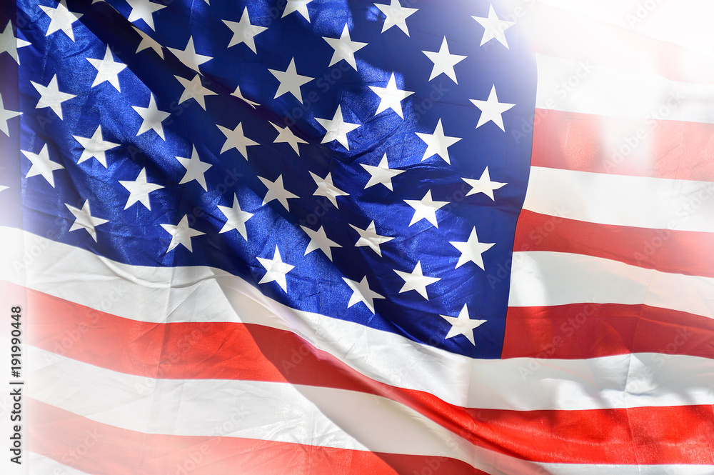 Obraz premium Flag of the USA
