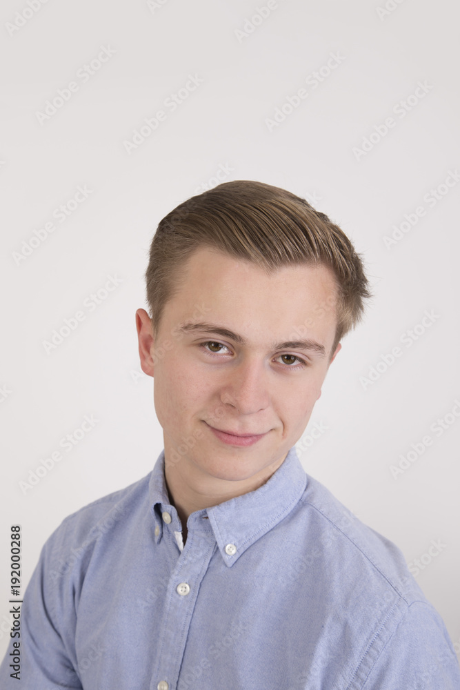 portrait of happy smiling boy portrait of happy smiling boy