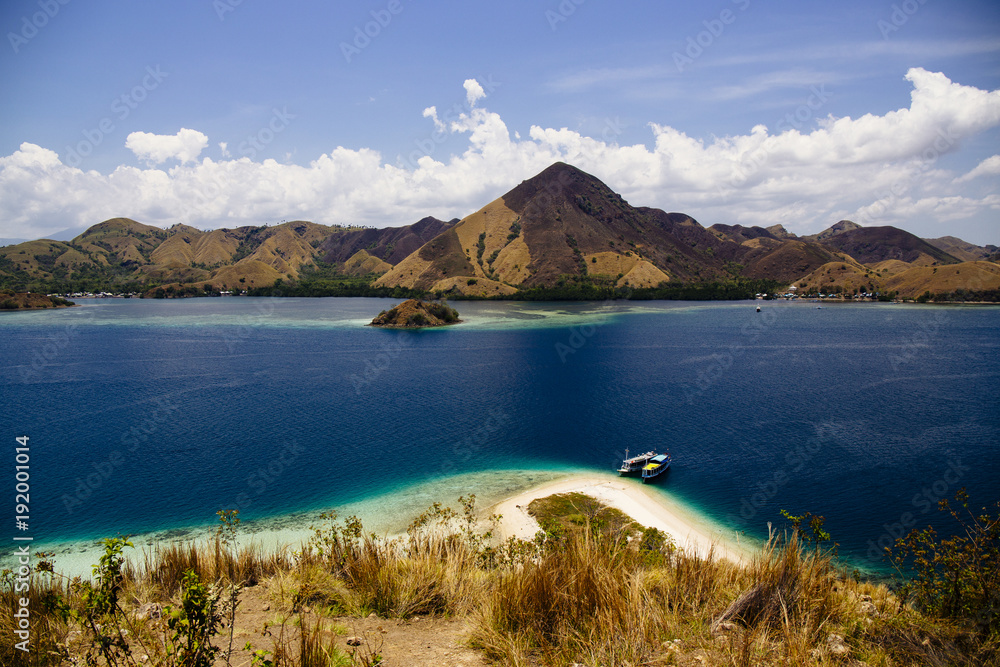 Obraz premium Beautiful view in Komodo National Park