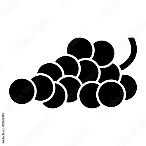 Obst und Früchte (Icon) - Weintrauben