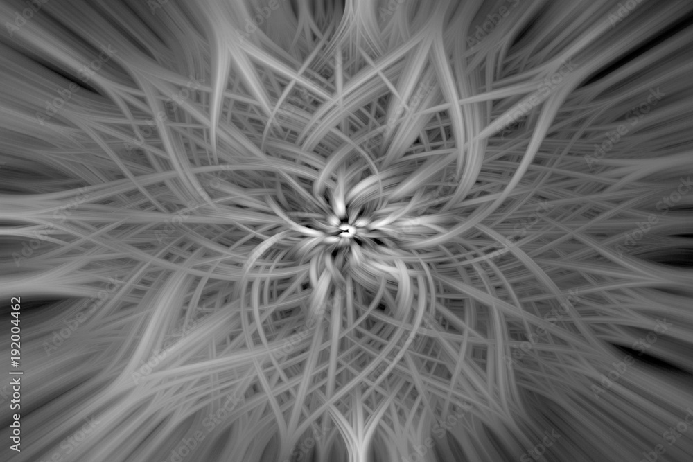 Obraz premium black and white abstraction for the background