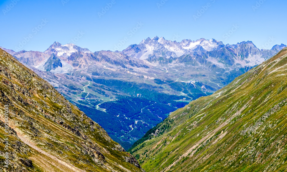 Obraz premium timmelsjoch pass