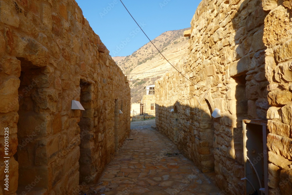 Dana village in the Dana biodiversity nature reserve in Jordan, Middle East Dana village in the Dana biodiversity nature reserve in Jordan, Middle East