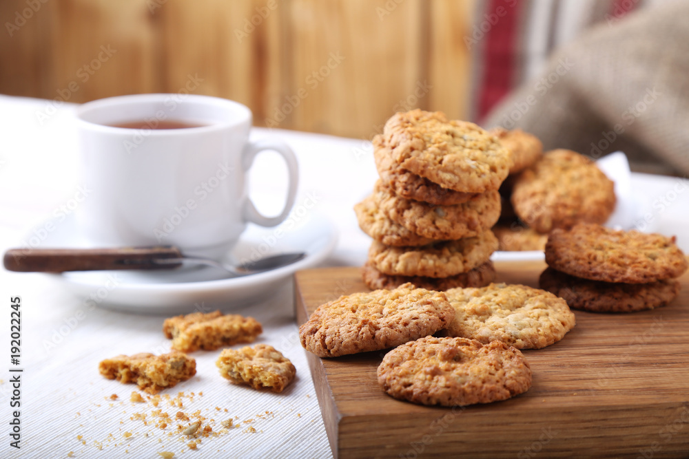 Cookies and cup of tea Cookies and cup of tea